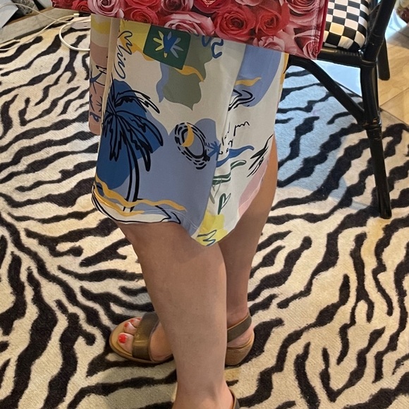 Roses with a Rose handmade coated canvas handbag with crossbody chain - Picture 3 of 7